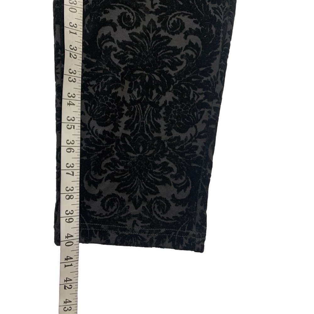 Roz & Ali Women’s Designed Black Pants - Picture 8 of 8